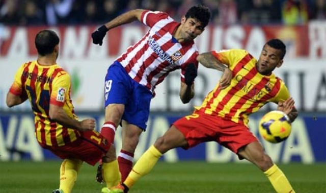 Video bóng đá: Atletico 0–0 Barca (Vòng 19 - La Liga)