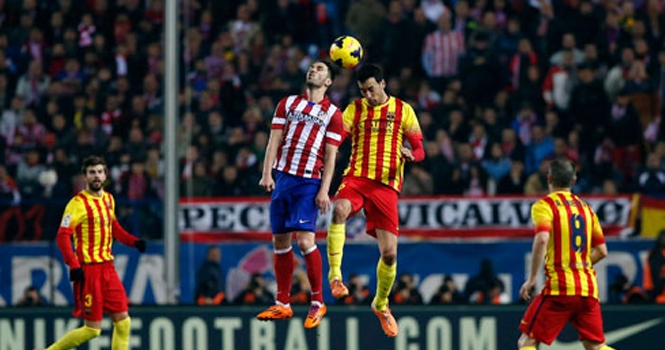 Atletico 0-0 Barca: Người Madrid mừng nhất
