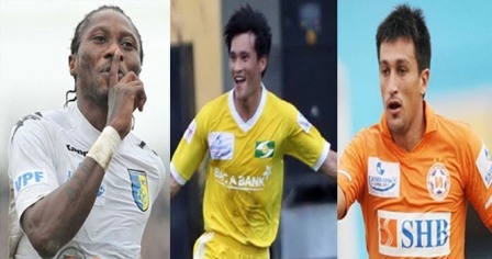 V-League 2014: Cuộc đua danh hiệu Vua phá lưới bắt đầu nóng