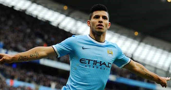 Aguero tái xuất trong trận gặp Blackburn