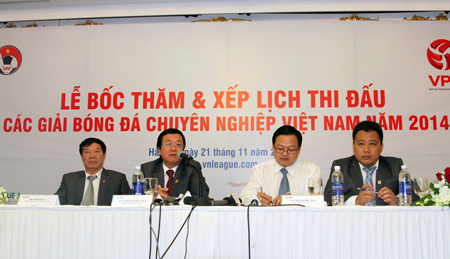 VFF yêu cầu VPF điều chỉnh lịch thi đấu V-League 2014