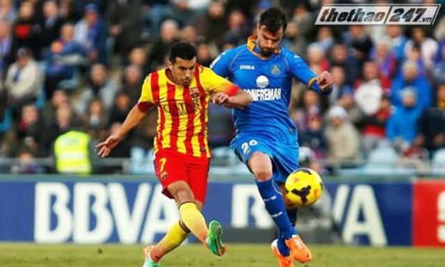 Video bàn thắng: Getafe 0-2 Barca (Cup nhà vua TBN)