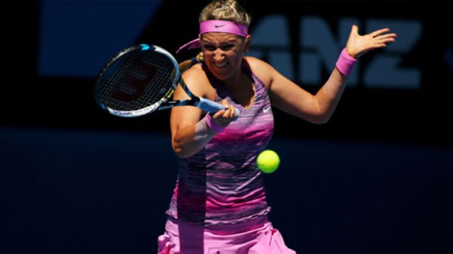 Video tennis: Azarenka - Strycova (V2 - Australian Open)