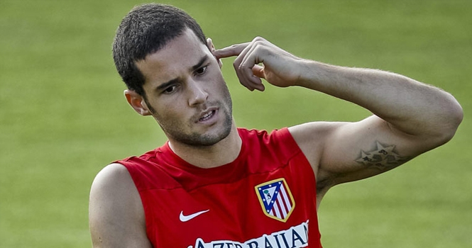 Mario Suarez trở lại đội hình Atletico Madrid