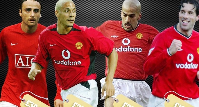10 cầu thủ đắt giá nhất trong lịch sử Man United