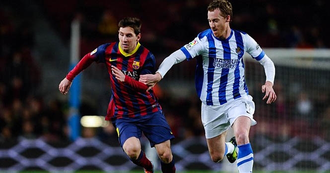 Barcelona 2-0 Real Sociedad: Busquets tỏa sáng thay Messi