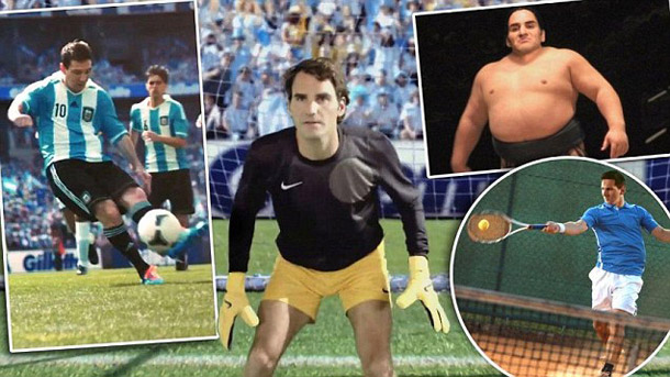 Video: Cuộc đối đầu thú vị giữa Messi và Federer