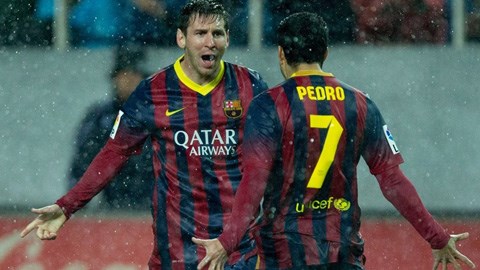 Video bàn thắng: Sevilla 1 - 4 Barcelona (Vòng 23 - La Liga 2013/14)