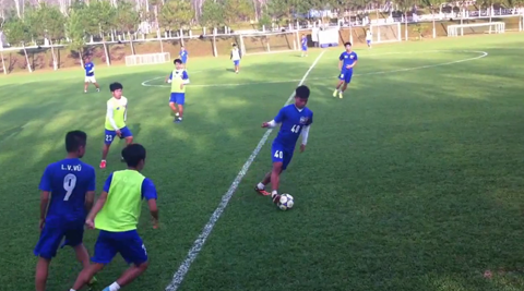 Học viện HAGL-Arsenal-JMG tập luyện hăng say cùng tân HLV Otta