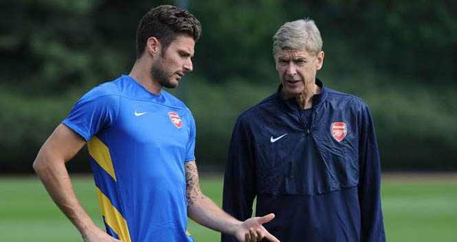 HLV Arsene Wenger quyết trừng trị Olivier Giroud