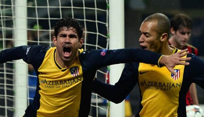Diego Costa nổ tưng bừng sau thắng lợi của Atletico