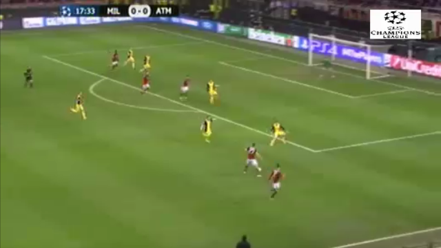 Video bóng đá: AC Milan thua vì Xà ngang, cột dọc