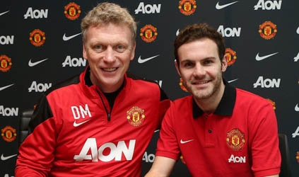 Moyes tiếc nuối vì Mata không thể ra sân ở C1