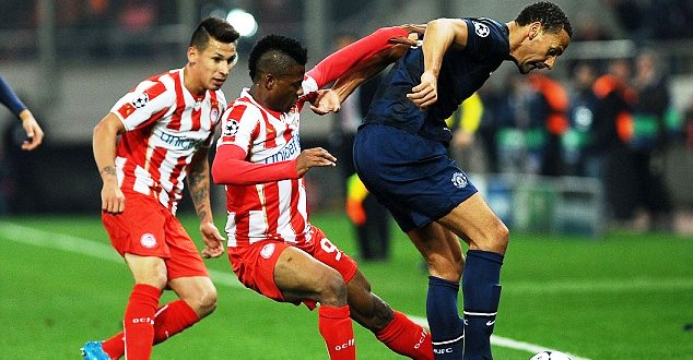 Video bàn thắng: Olympiakos 2-0 MU (Champions League 2013/14)