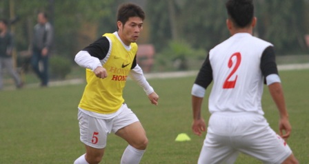 ĐT Việt Nam hăng say “luyện công” chờ đón Hồng Kông