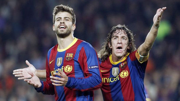 Pique gửi thư tri ân đầy xúc động tới Puyol