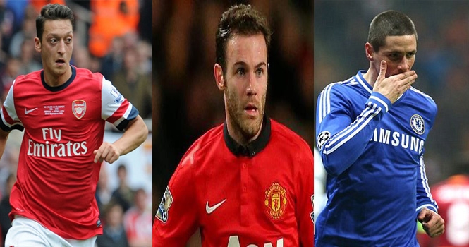Ozil, Mata và nhiều sao Premier League có nguy cơ lỡ World Cup 2014