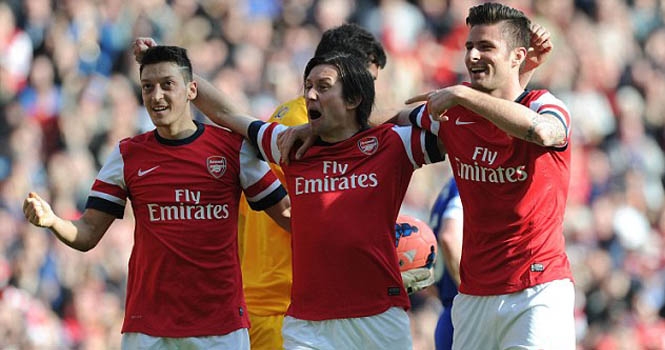 Arsenal 4-1 Everton: Pháo nổ liên hồi đón Arsenal vào bán kết FA Cup