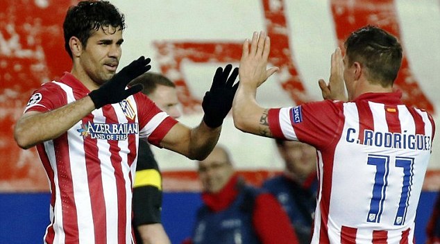 Atletico Madrid 4-1 AC Milan: 'Quái thú' Diego Costa