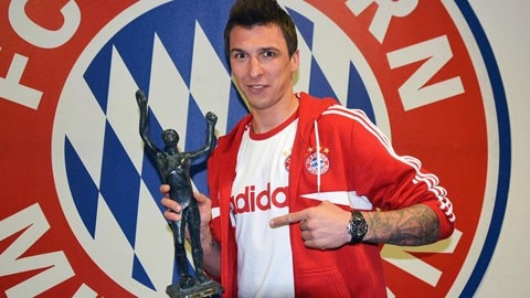 Vượt Luka Modric, Mandzukic xuất sắc nhất Croatia năm 2013