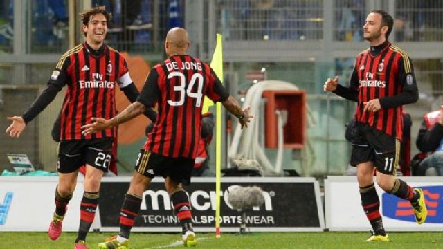 Video bàn thắng: Lazio 1-1 AC Milan (VĐQG Italia 2013/14)