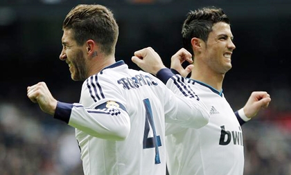 HLV Atletico cười nhạo cách hành xử của Ronaldo và Ramos