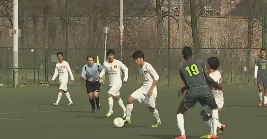 Ti Phông lập cú đúp, U19 Việt Nam thắng đậm U19 Montverde