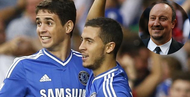 Benitez khuyên Mourinho bán Hazard và Oscar