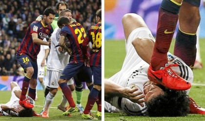 Pepe chửi đểu Busquets là kẻ thiếu đạo đức