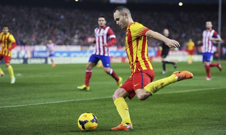 Atletico Madrid - Barca: Trận thứ 500 của Iniesta