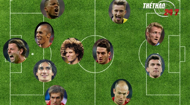 Đội hình tiêu biểu lượt về tứ kết Champions League: Dấu ấn người Đức
