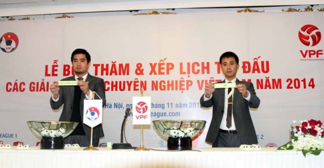 V.NB bỏ giải, V-League 2014 phải bốc thăm lại lịch thi đấu lượt về
