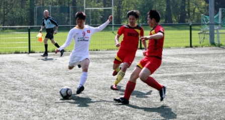 U19 Việt Nam tiếp tục thua Học viện JMG Ghana