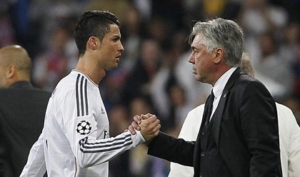 Đánh bại Pep Guardiola, Carlo Ancelotti đề cao vai trò của Ronaldo và Bale