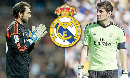 Diego Lopez quyết ở lại cạnh tranh với Iker Casillas