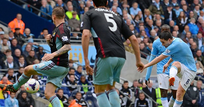 Video bàn thắng: Man City 2-0 West Ham (Ngoại hạng Anh 2013/14)