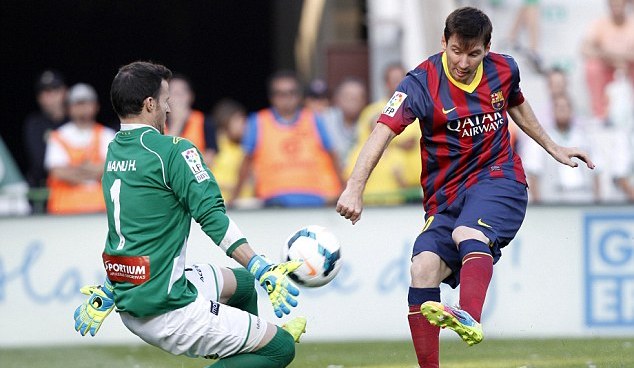 VIDEO: Elche 0-0 Barcelona (VĐQG Tây ban Nha 2013/14)