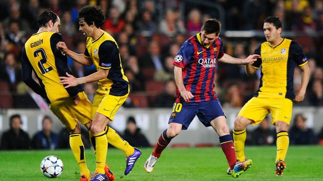 Video bàn thắng: Barca 1-1 Atletico (VĐQG Tây ban Nha 2013/14)