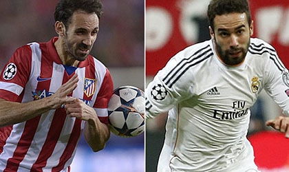 Chung kết Cúp C1: Cuộc đua của Juanfran và Carvajal