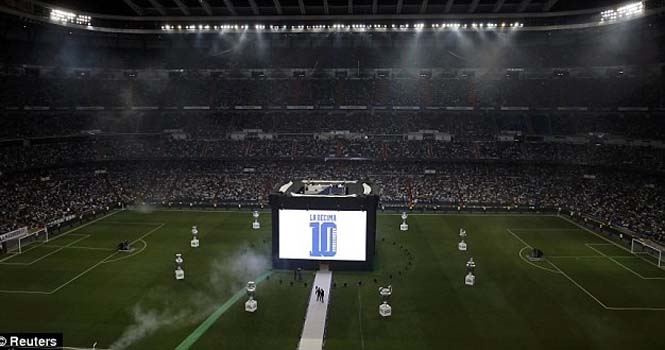 Real tổ chức đại tiệc hoành tráng tại Bernabeu