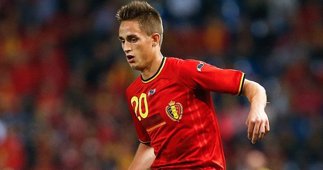 Adnan Januzaj chính thức có trận đấu ra mắt ĐT Bỉ
