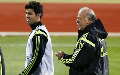 Del Bosque: 'Tôi không chắc về Diego Costa'