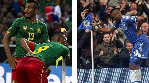 Eto'o lại đóng giả ông cụ trêu tức Mourinho