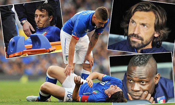 Video World Cup 2014: Pha bóng khiến Montolivo chia tay tuyển Ý vì chấn thương