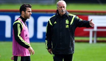 Ngứa mắt, HLV Del Bosque 'đuổi cổ' Fabregas