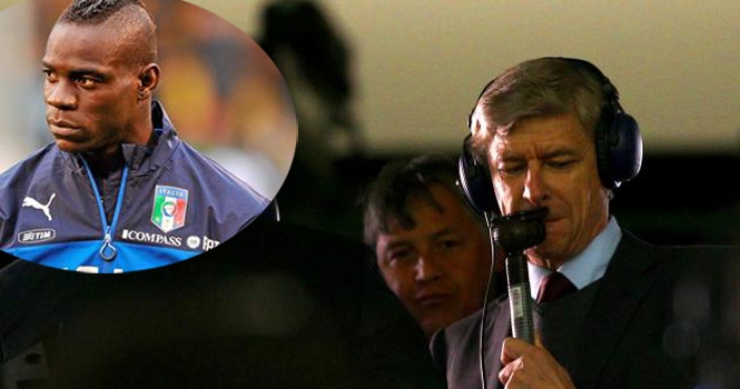 HLV Wenger nói không với 'ngựa chứng' Balotelli