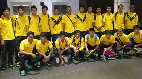 ĐT Myanmar đã sẵn sàng cho trận giao hữu với ĐTVN
