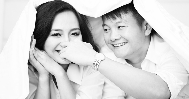 Thanh Hằng tiết lộ chuyện tình lãng mạn với Văn Quyến trước ngày cưới