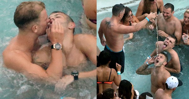 Joe Hart và Jack Wilshere bị lộ ảnh nhạy cảm