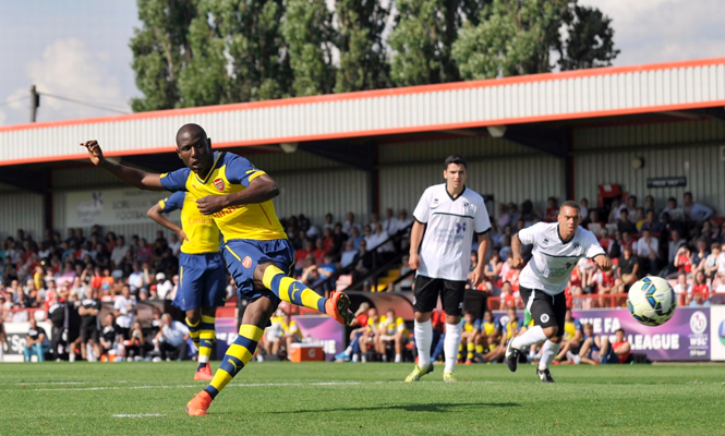 Video bàn thắng: Boreham Wood 0-2 Arsenal (Giao hữu CLB)